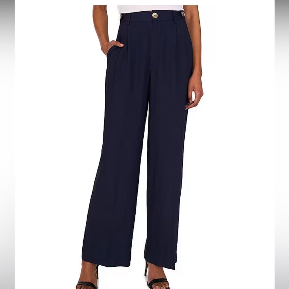 1. STATE
Rumple Twill Button Detail Coordinating Wide Leg Pants🎁